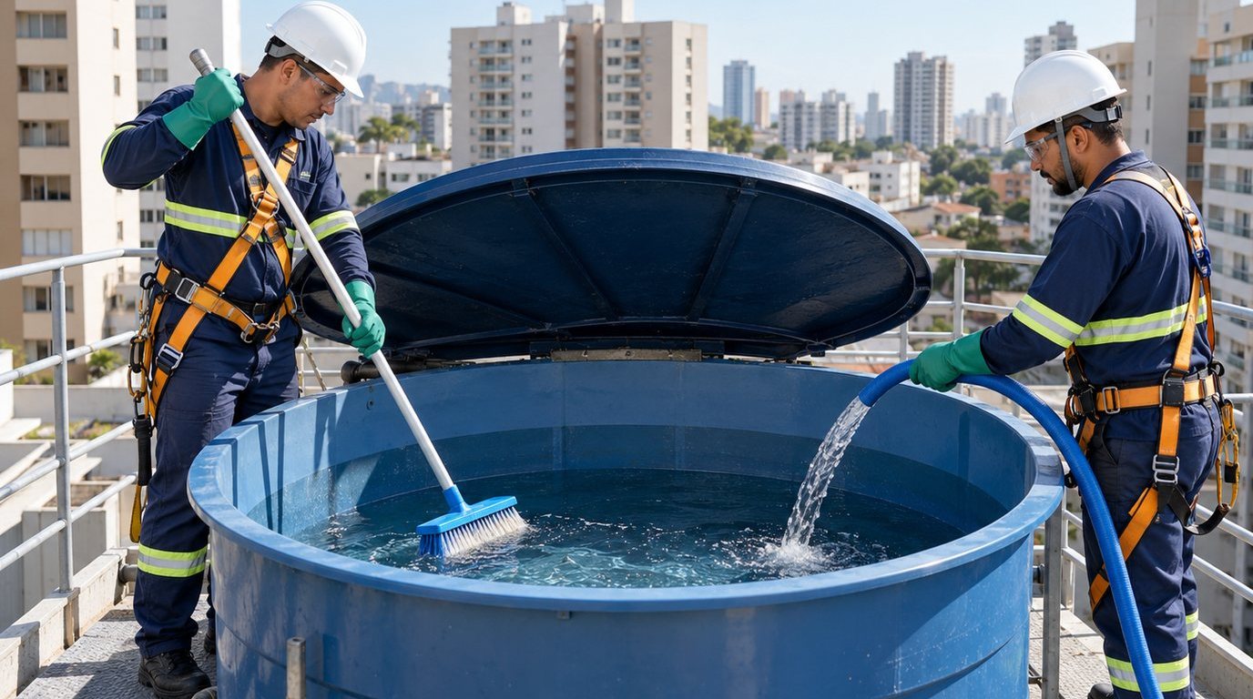 Reservatório de Condomínio em Campos dos Goytacazes‑RJ