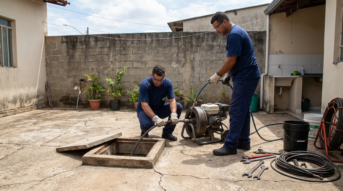 Sucção de Resíduos em Campos dos Goytacazes‑RJ