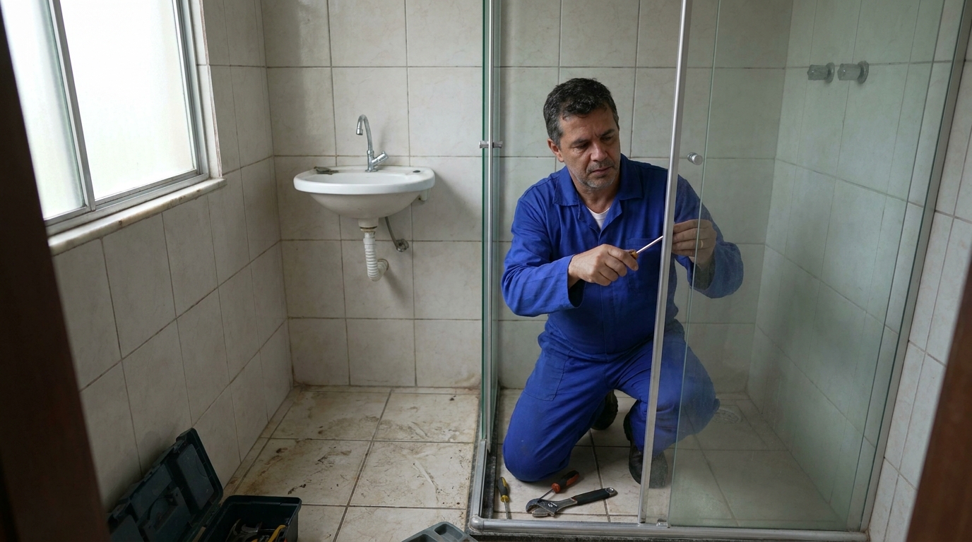 Troca de Roldanas e Trilhos em Campos dos Goytacazes‑RJ